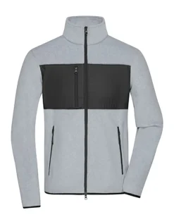 JN1312 James&Nicholson Herren Fleece Jacke