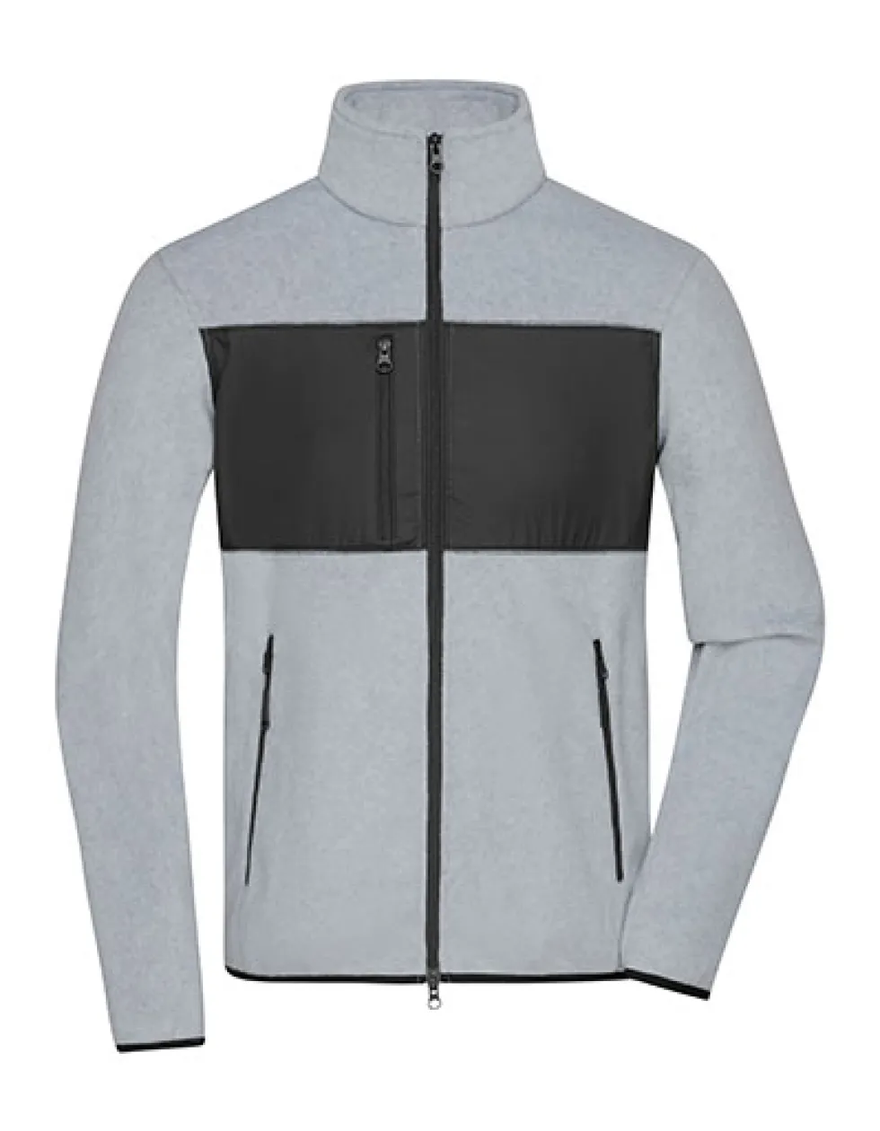 JN1312 James&Nicholson Herren Fleece Jacke