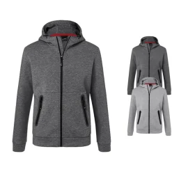 JN1144 James+Nicholson Herren Kapuzenjacke