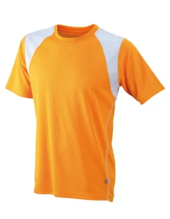 JN397 James+Nicholson Herren Laufshirt kurzarm