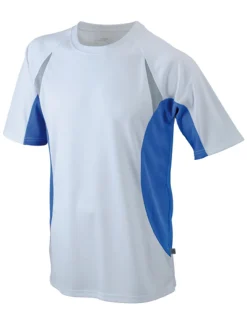 JN391 James+Nicholson Herren Laufshirt kurzarm