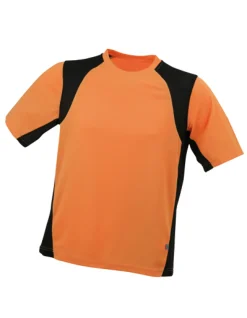 JN306 James+Nicholson Herren Laufshirt kurzarm