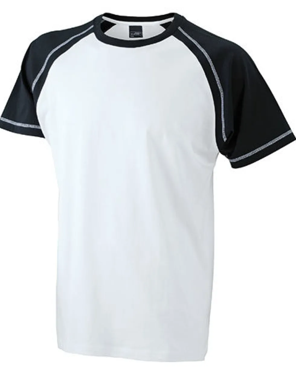 JN010 James+Nicholson Herren Raglan T-Shirt kurzarm
