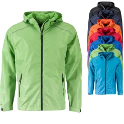 JN1118 James+Nicholson Herren Regenjacke