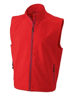 JN1022 James+Nicholson Herren Softshellweste