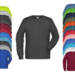 JN8022 James+Nicholson Herren Sweatshirt