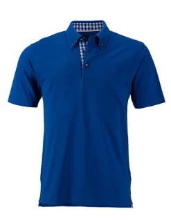 JN716 James+Nicholson Herren Traditionell Polo