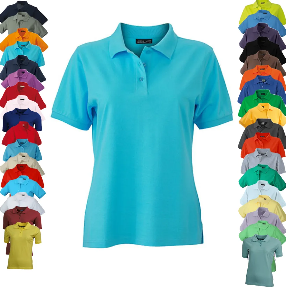JN071 James+Nicholson klassisches Polo Damen