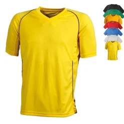 JN386K James+Nicholson TEAM Trikot Kinder kurzarm