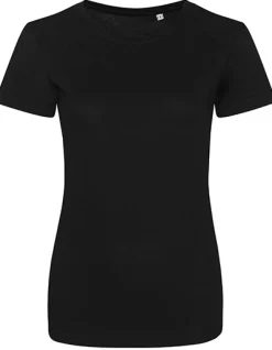 JT001F Just Ts & Polos Damen T-Shirt mit Triblend-Gewebe