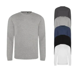 JT002 Just Ts & Polos Langarmshirt mit Triblend-Gewebe