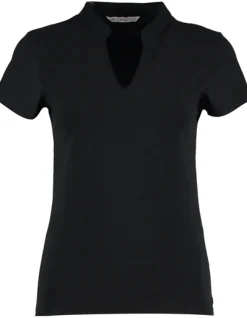 K770 Kustom Kit Damen Bluse mit Stehkragen