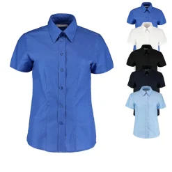 K360 Kustom Kit Hemd Kurzarm Oxford Shirt