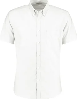 K183 Kustom Kit Hemd Kurzarm Oxford Shirt