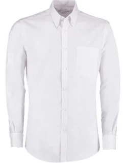 K182 Kustom Kit Hemd Langarm Oxford Shirt Long Sleeve