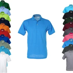 K400 Kustom Kit Poloshirt Polohemd Trocknergeeignet Waschbar bis 60 Grad