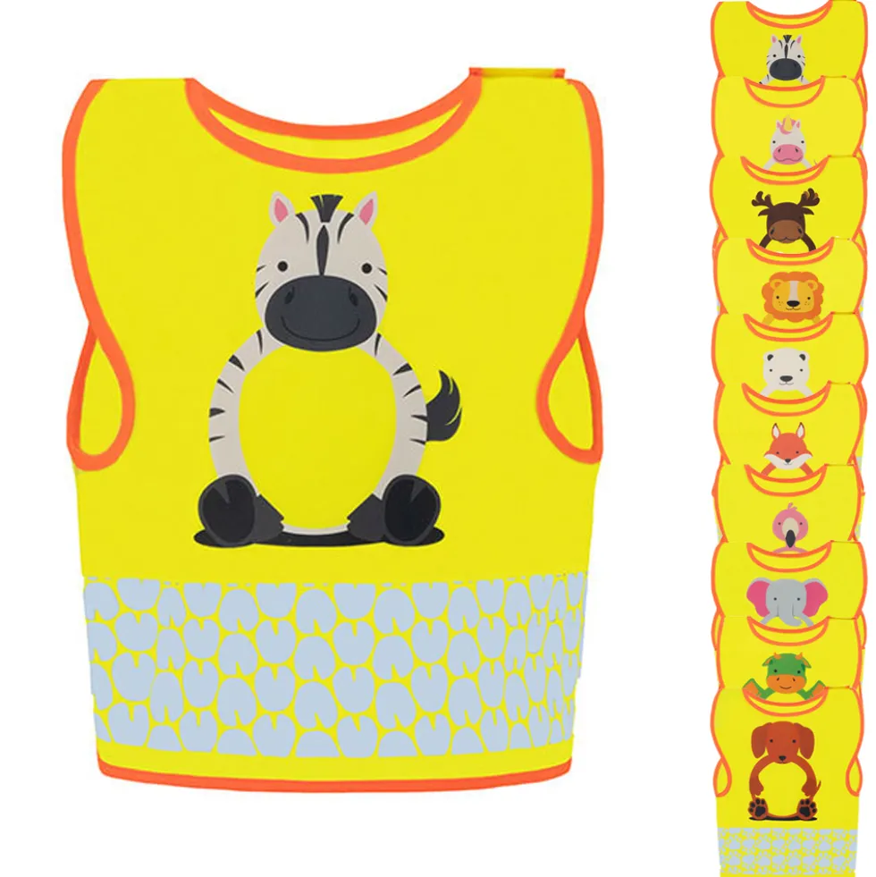 KX119K Korntex Kinder Sicherheitsweste Funtastic Wildlife