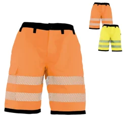 KX1006 Korntex EOS Hi-Vis Arbeitskleidung kure Hosen mit bedruckbaren Flächen