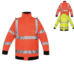 KX020 Korntex Hi-Vis leichte Regenjacke Kaunas