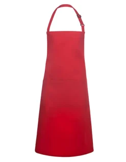 KY133 Karlowsky Übergrößen Latzschürze Basic mit Schnalle und Tasche
