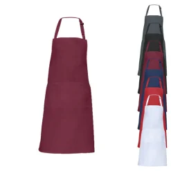 KY044 Karlowsky Latzschürze Basic mit Tasche und Schnalle