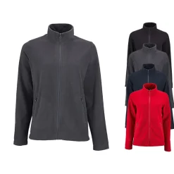L02094 SOL´S Damen  Fleece Jacke Norman