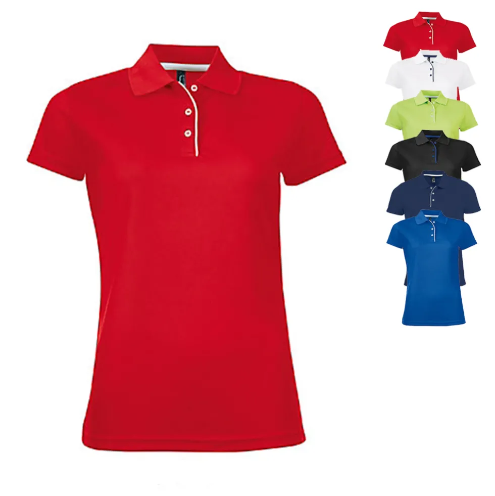 L544 SOL´S Damen Sport Polo Shirt Performer