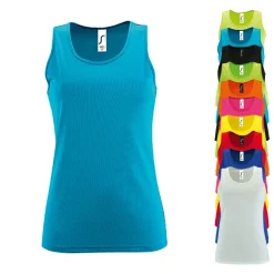L02117 SOL´S Damen Trägershirt ärmellos Sporty
