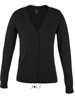 L419 SOL´S Golden   Strickjacke mit V-Ausschnitt für Damen