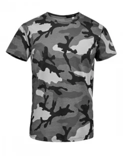 L133 SOL´S Herren Camo T-Shirt