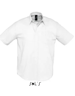 L612 SOL´S Herren Oxford-Kurzarmhemd Brisbane