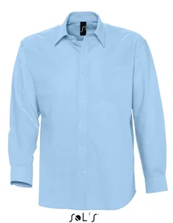 L613 SOL´S Herren Oxford-Langarmhemd Boston