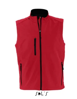 L846 SOL´S Herren Sleeveless Softshellweste Rallye