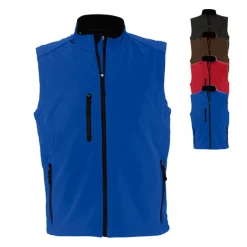 L846 SOL´S Herren Sleeveless Softshellweste Rallye