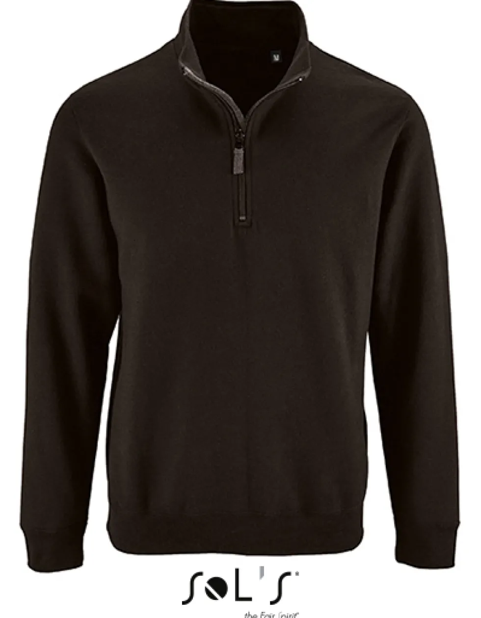 L02088 SOL´S Herren Sweatshirt mit hohem Kragen und ReißverschlussStan