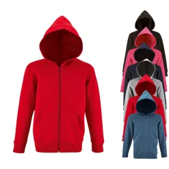 L02092 SOL´S Kinder Kapuzenjacke Stone