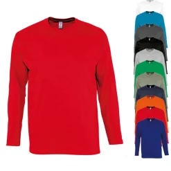 L241 SOL´S Langarm T-Shirt Monarch