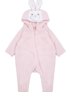 LW073 Larkwood Hasen-Strampelanzug Baby-Schlafanzug