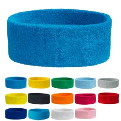 MB042 myrtle beach Frottier-Stirnband für Sport und Freizeit Terry Headband