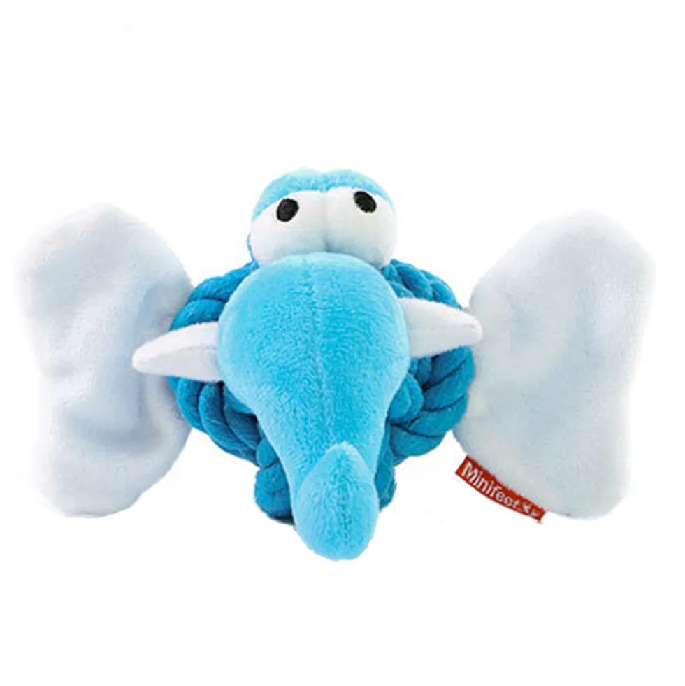 MBW170022 Mbw MiniFeet Hundespielzeug Knotentier Elefant