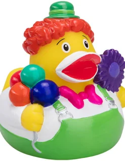 MBW131224 mbw Quietsche-Ente Clown