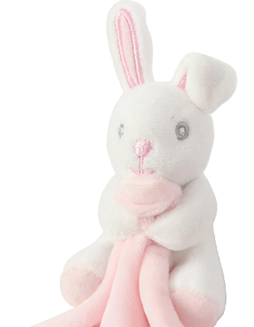 MM700 Mumbles Tierbaby-Tröster mit Rassel Schnuffeltuch Kuscheltier