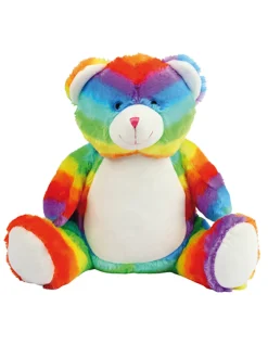 MM555 Mumbles Zippie Regenbogen Bär Kuscheltier