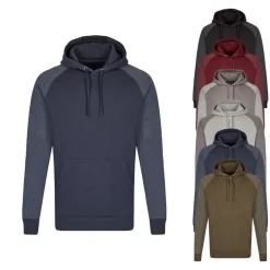 MY610 miners mate my mate - Herren Kapuzenpullover mit gleichfarbiger flacher Kordel Hoodie