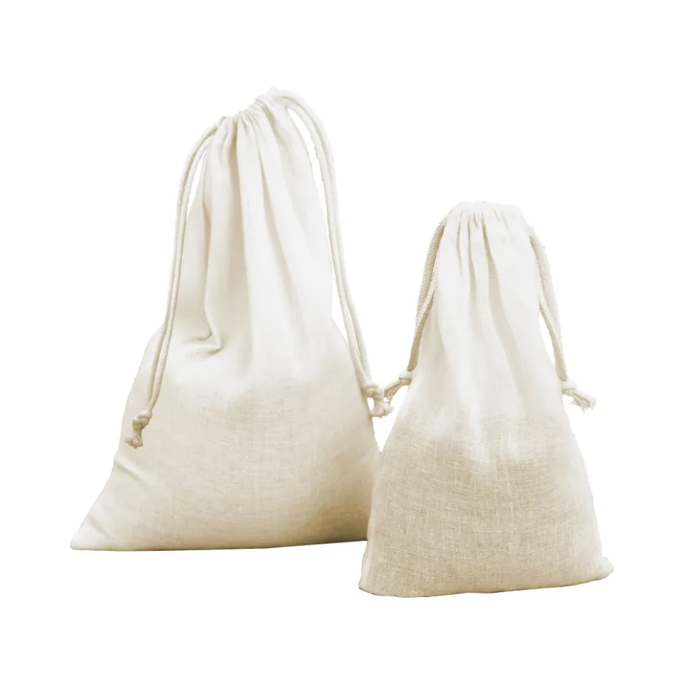 NE95025 Neutral Baumwolltasche mit Kordelzug (5 Stück)