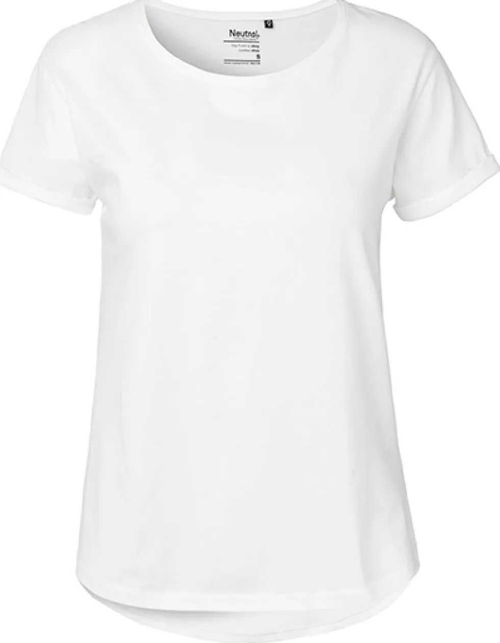 NE80012 Neutral Damen Rollärmel T-Shirt