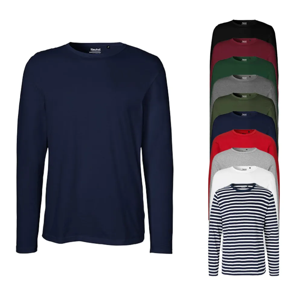 NE61050 Neutral Herren langarm T-Shirt