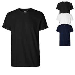 NE60012 Neutral Herren Rollärmel T-Shirt