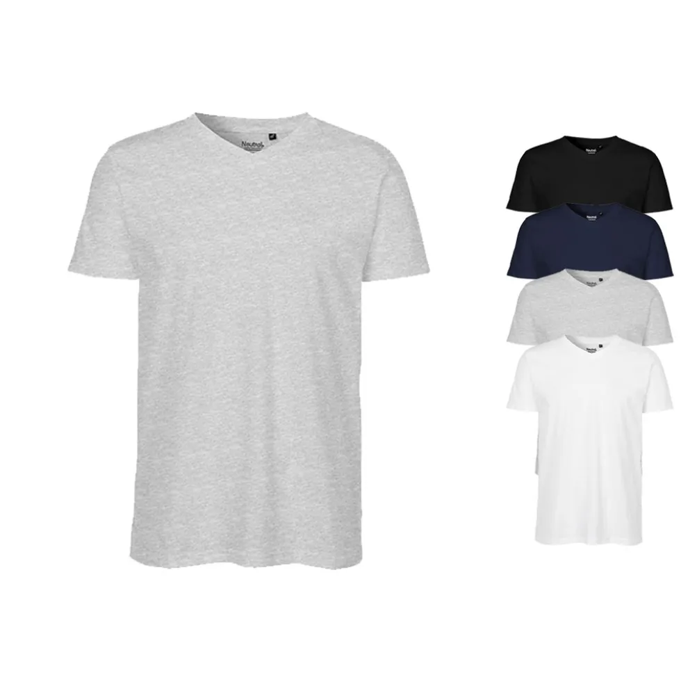 NE61005 Neutral Herren V-Ausschnitt T-Shirt