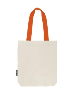 NE90002 Neutral Twill Tasche mit Henkeln in Kontrastfarben